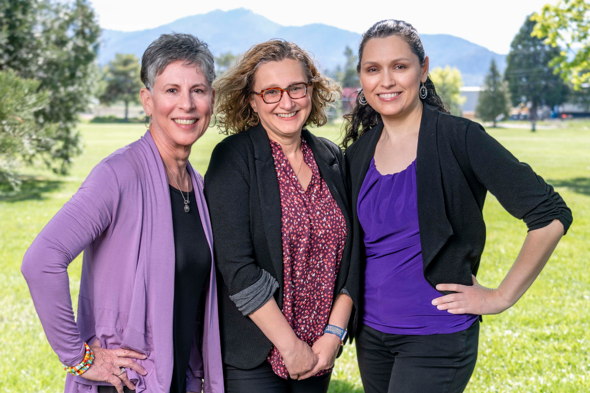 2024 ACHF staff - Kathleen Mackris, Stephanie Roland, and Nicole Gutrich