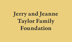 Lights for Life donor Jerry and Jeanne Taylor Foundation