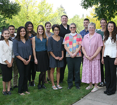 Evans Nursing Scholarship Initiative student group photo